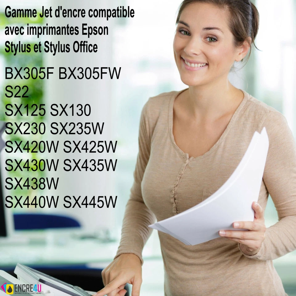 PREMIUM - Cartouches d'encre compatibles avec Epson ( série T1285 XL / Renard ) - Photo 3/4