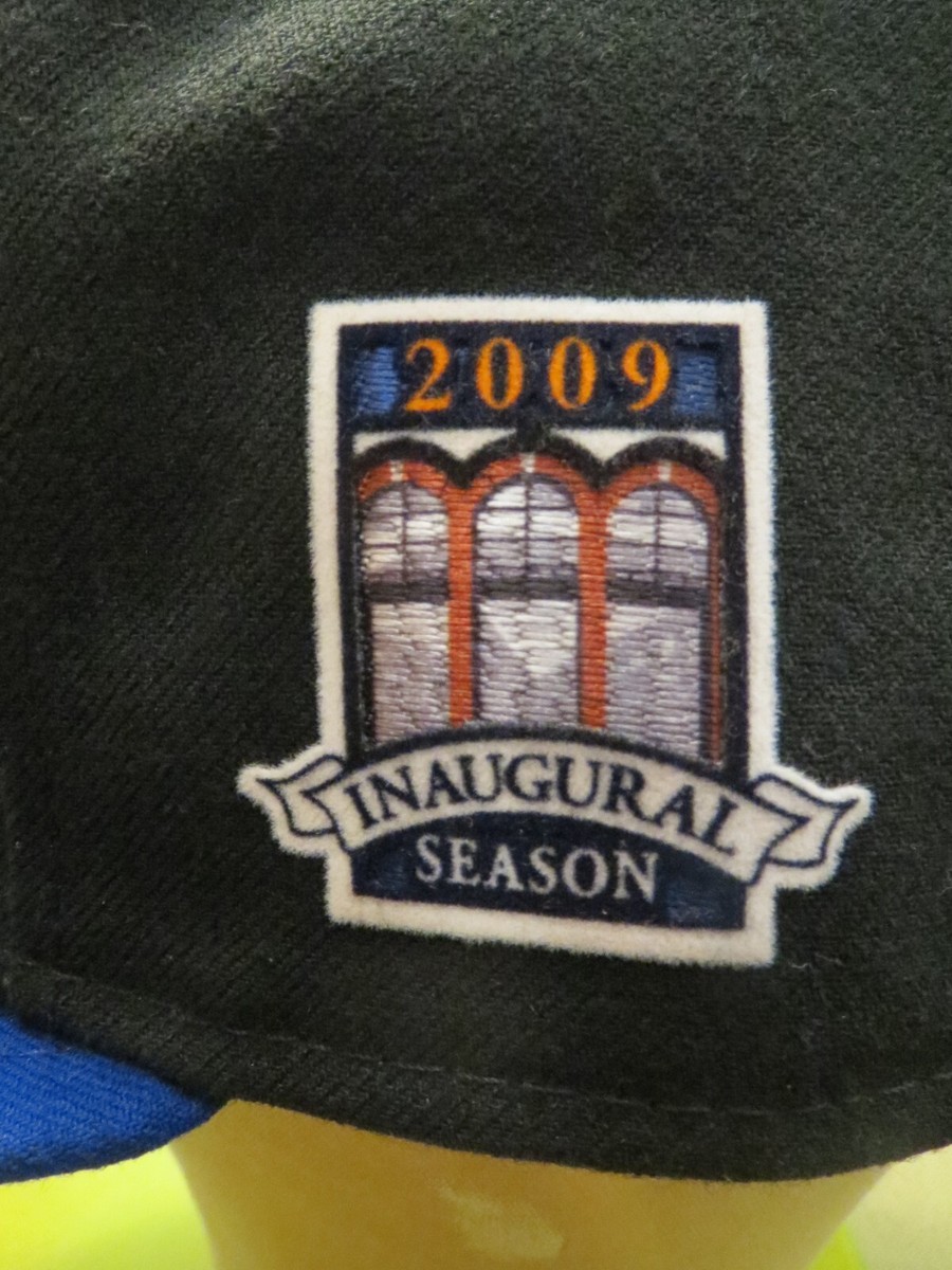 Casquette New Era Inaugurale NY Mets On Field - Citi Field 2009, Taille 7 5/8, Noire, Neuve Avec étiquettes