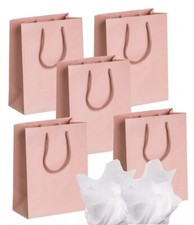 Image of MATT LAMINATED PARTY GIFT BAGS MEDIUM ~ BIRTHDAY PRESENT BAG PLUS 2 TISSUE PAPER