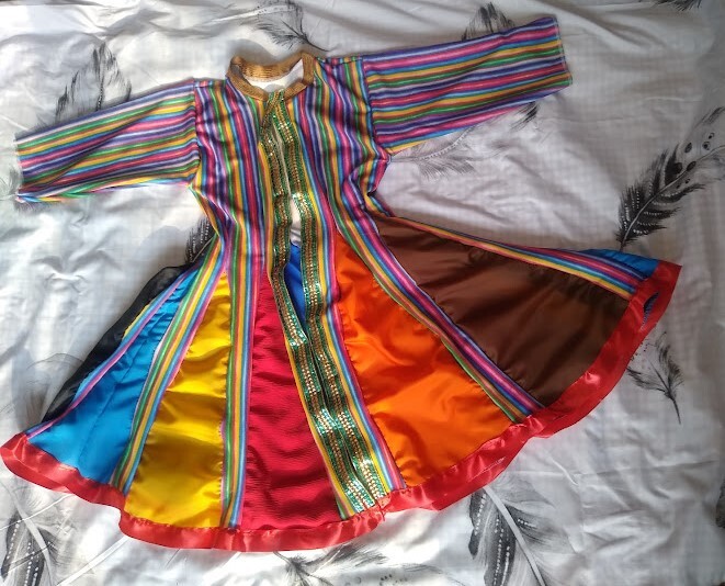 Amazing Joseph multicoloured musical pantomime dreamcoat baby