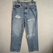 Urban Outfitters BDG Jeans Womens 28 Blue Medium Wash Relaxed Straight Denim