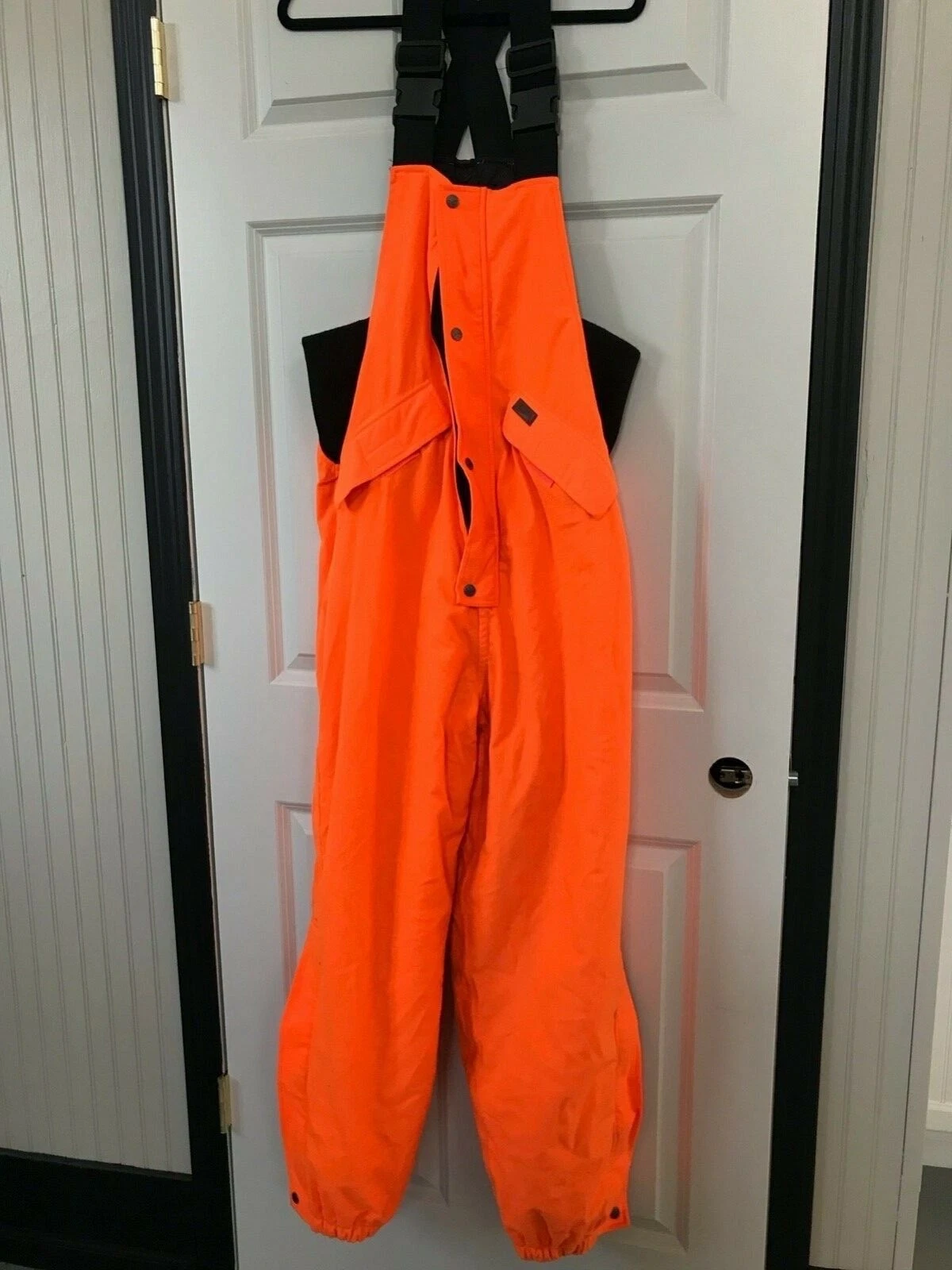 Woolrich Outdoor Hunting Bibs Overalls Mens M 38-40 blaze ORANGE