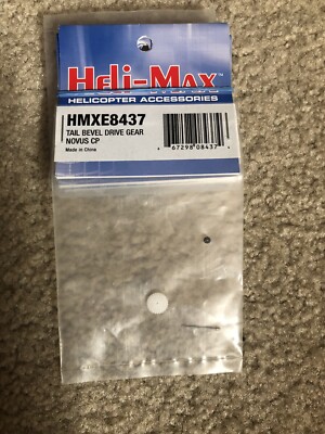 Heli-Max HMXE8437 Tail Bevel Drive Gear for NOVUS CP Heli Helicopter RC Lot 4