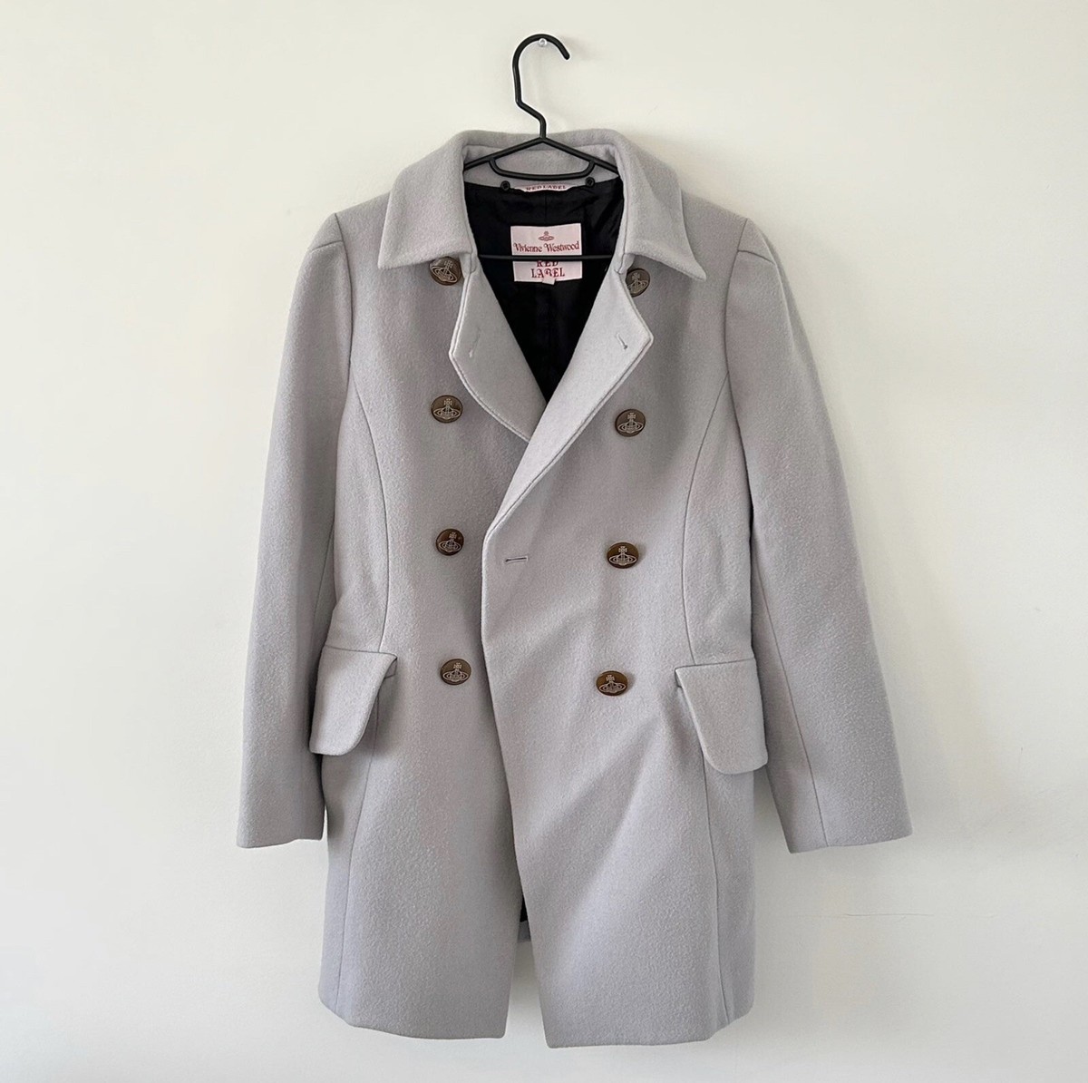 Vivienne Westwood RED LABEL ダブルブレストコート Vivienne Westwood Red Label Wool Trench Coat | eBay