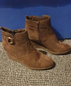 m&s womens boots wide fit