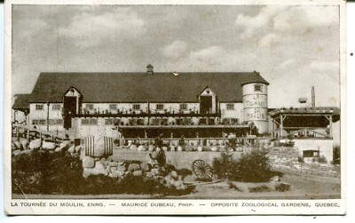 Kanada Quebec Stadt Ville QC - Die Tournée Des Moulins Alte Postkarte