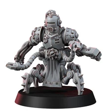 Wargame Exclusive Mechanic Adept Technomancer Harkoness 28mm Miniature