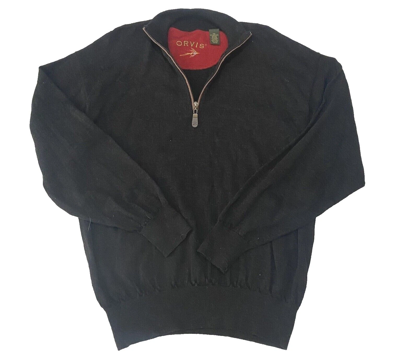 Мужские шерстяные свитера Orvis черный