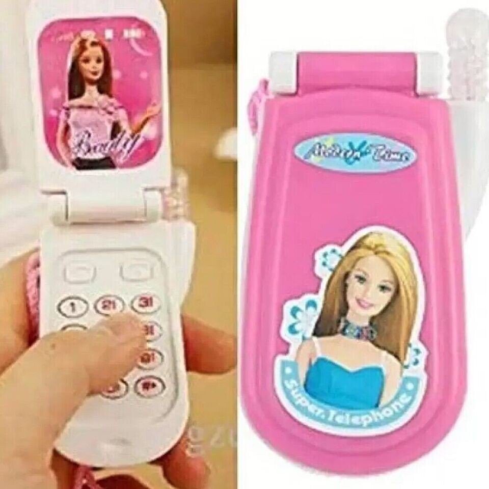 KIDS TOYS Barbie Mobile Phone For Kids Girls And Boys Free Shipping