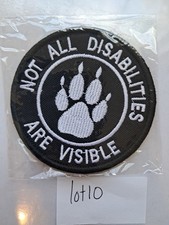 service dog vest patches