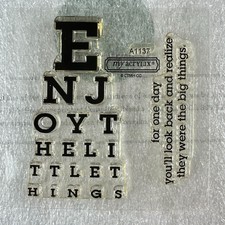 Close To My Heart My Acrylix Stamps A1137 Enjoy The Little Things