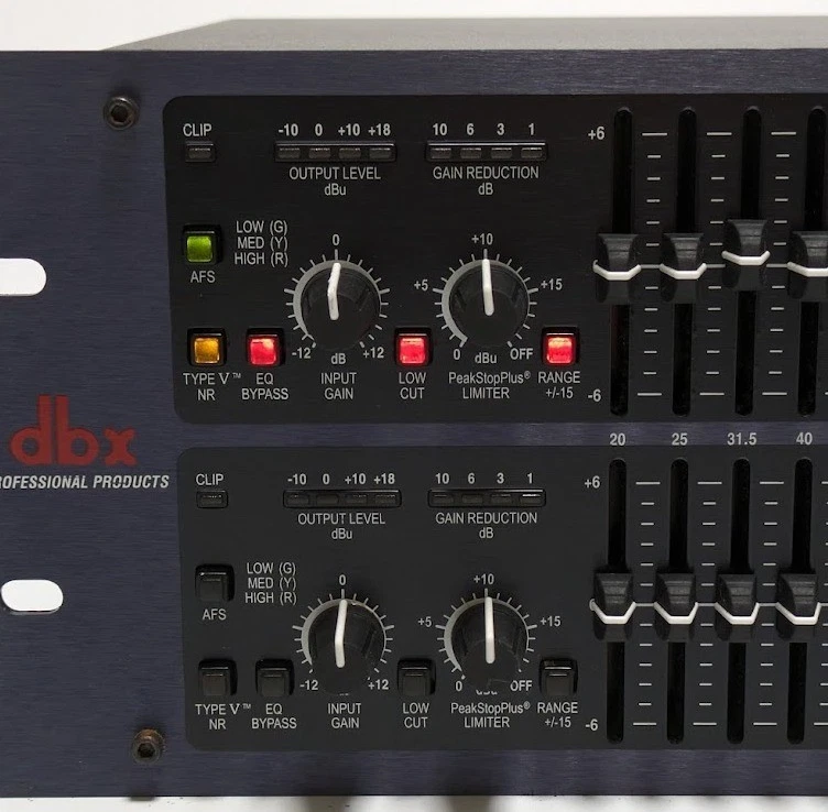 dbx iEQ-31 Dual 31-Band Graphic Equalizer with AFS & Type V NR Tested Japan - Image 4 of 4