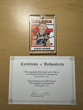 2019 1967-68 Lana Sports ABA STEVE CHUBIN Autograph AUTO RC Anaheim w/COA