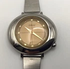 Seiko Alba TRUC Y151-0F50 Vintage Quartz Watch Silver Gold Dial Japan Retro