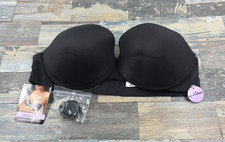 Maidenform SN3002 Black Strapless Dream Wire Bra Size 38 B