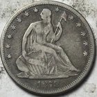 New Listing1878 50c Seated Liberty Half Dollar. Attractive Circulated Example!