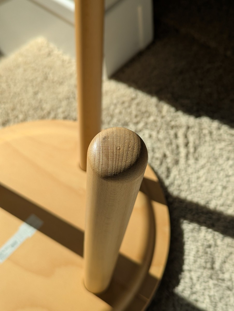 IKEA PS 2017 Wood Side Table Stool by Jon Karlsson Scandinavian