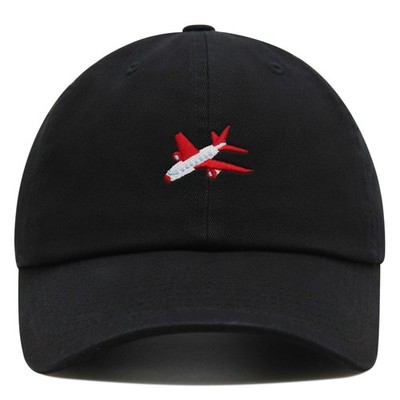 JPAK Airplane Premium Dad Hat Unisex Cotton Adjustable Travel Aviation