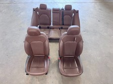 17-22 Alfa Romeo Stelvio Front Rear Complete Leather Seat Set Oem Lot3591 17-22 Alfa Romeo Stelvio Front Rear Complete Leather Seat Set Oem Lot3591