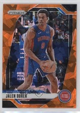 2024-25 Panini Prizm Orange Ice Prizm Jalen Duren #20 15sx