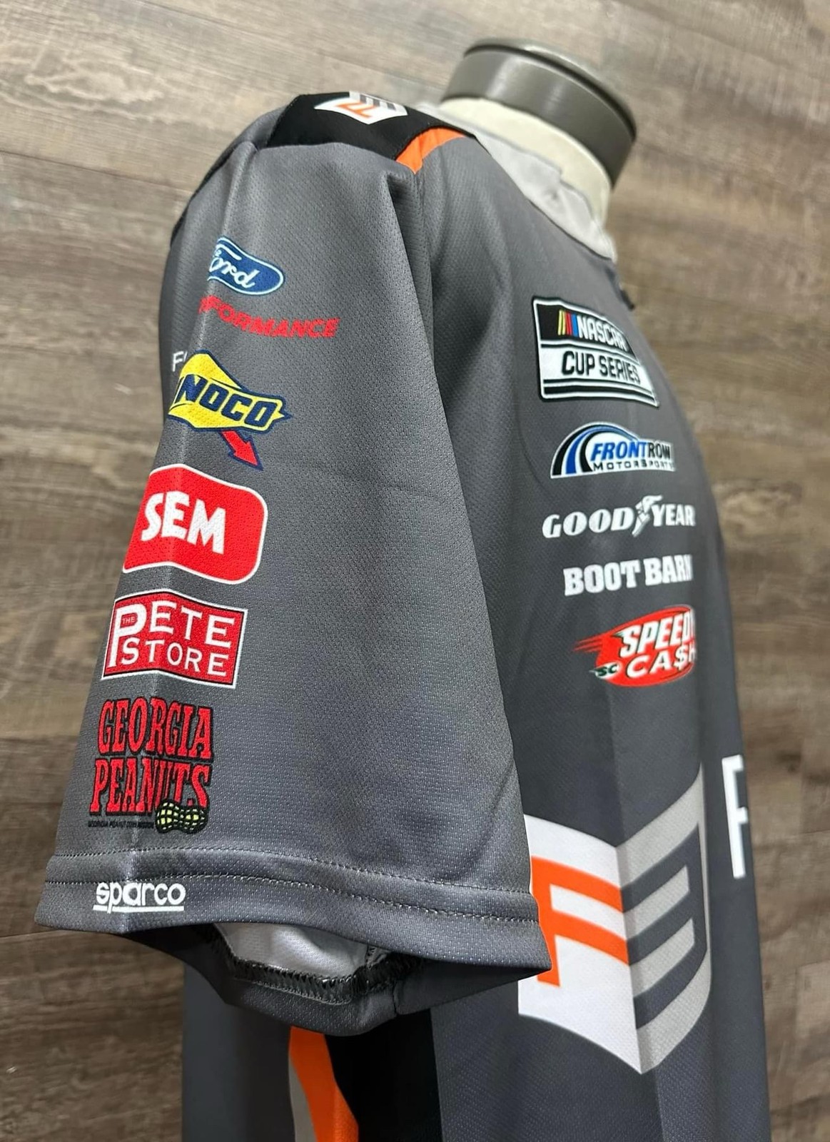 NASCAR #38 Todd Gilliland Team Issued Crew Shirt Prima Fila Taglia Media