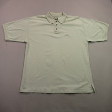 Tommy Bahama Mens Large Polo Shirt Short Sleeve Golf Button Up