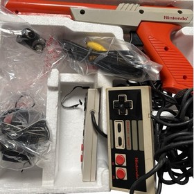 Nintendo NES Action Set Home Console - Orange GC Tested CIB Sealed Poster