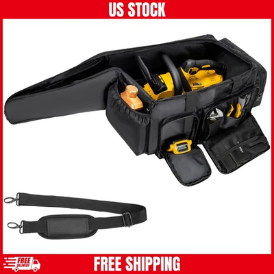 #ad Waterproof Chainsaw Carrying Case Foldable Storage Bag for EGO Dewalt Greenworks $29.99