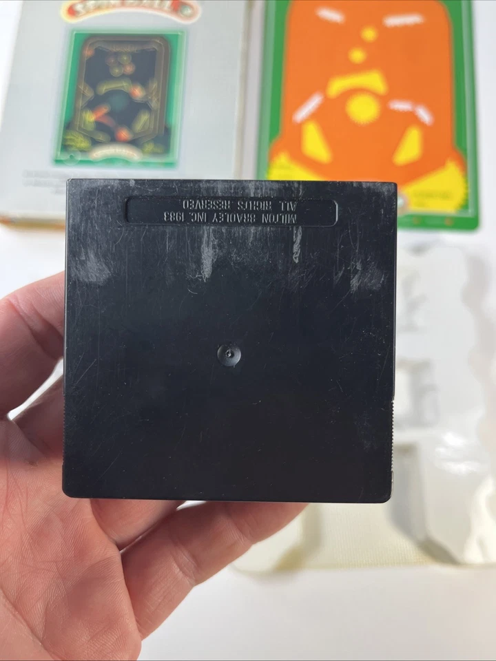 Spinball Vectrex w Box  Overlay Manual Tray Cart Tested Works Pls Read Milton - Image 4 of 4