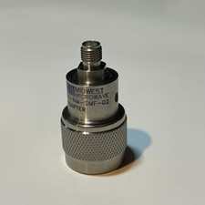 Midwest Microwave ADT-2581-NM-SMF-02 N Male to SMA Female RF Coaxial Adapter