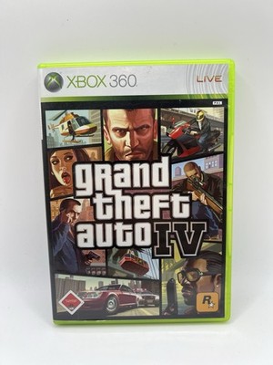 Grand Theft Auto IV Microsoft Xbox 360 Spiel Game GTA 4 mit Anleitung