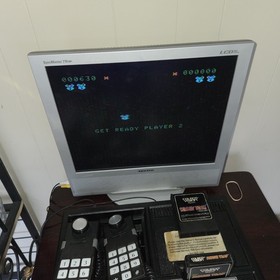ColecoVision Bundle/ Power Cord, Controllers, 2 Games * No Audio Working *