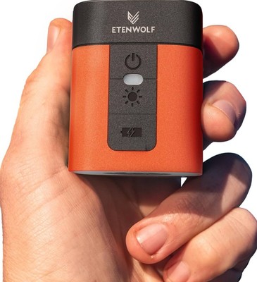 ETENWOLF AIR 3 Air Pump for Inflatables with 2600 Mah Battery & Camping Light