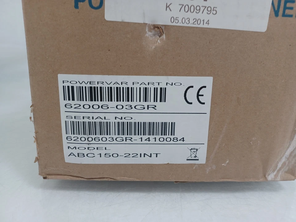 Powervar ABC150-22INT Voltage Regulator And Power Conditioner - Image 2 of 4