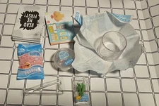 HTF Pink BETA FISH MGA's Miniverse Make it Mini AQUARIUM NO RESIN 