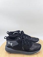 Under Armour GS Lockdown 6Y Black/Gray 3023533-001 Basketball Sneakers