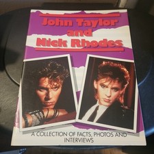 John Taylor Nick Rhodes Book DURAN DURAN 1985