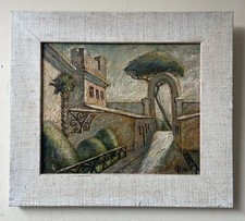 Dipinto olio su tela impressionista russo originale di SERGIY FEDOROVICH