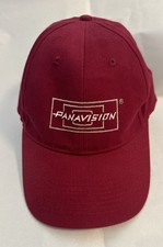 Panavision London Hat Cap Movie Film TV Cast Camera Crew Gift Red Maroon