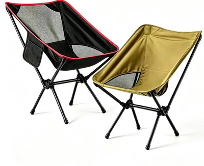 1/2-Pack Collapsible Camp Chairs w/Carrying Bag Outdoor Chair Camping Hiking