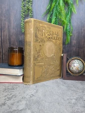 THE ROYAL GALLERY OF POETRY AND ART HARDCOVER ILLUSTRATED 1889 HC Rough Binding