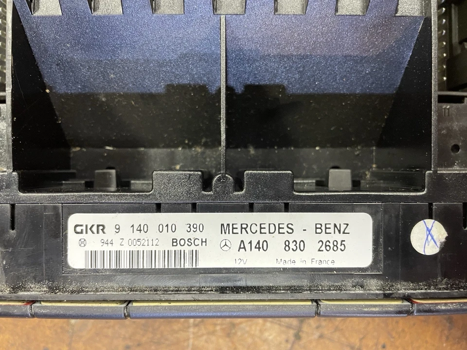 Módulo de control de clima de A/C Mercedes W208 CLK320 CLK430 1998-2003 1402585 OEM Foto 3 de 4