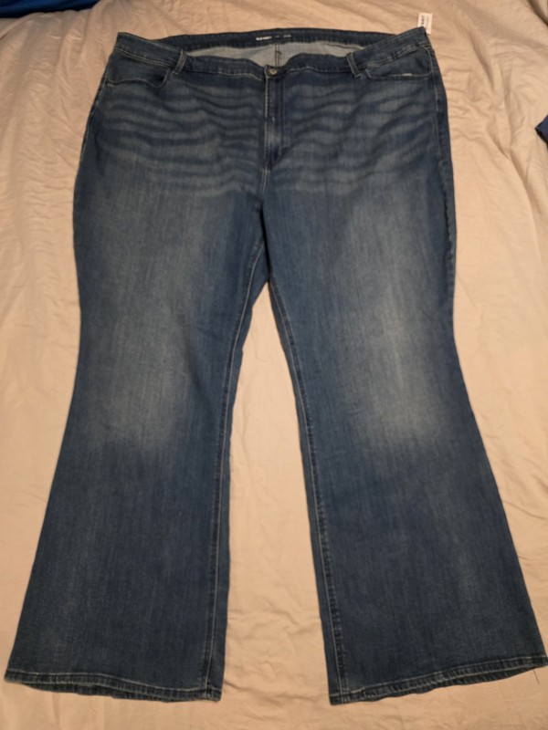 Old Navy Plus Size 30 High Rise Medium Wash Flare Jeans NEW