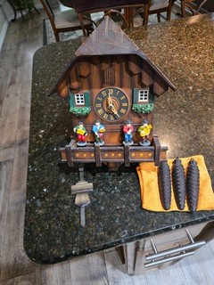 Vintage German Black Forest Musical Cuckoo Clock – Fully Working