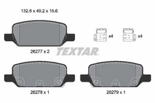 Textar Rear Brake Pads Set For Tesla Model 3 Model Y