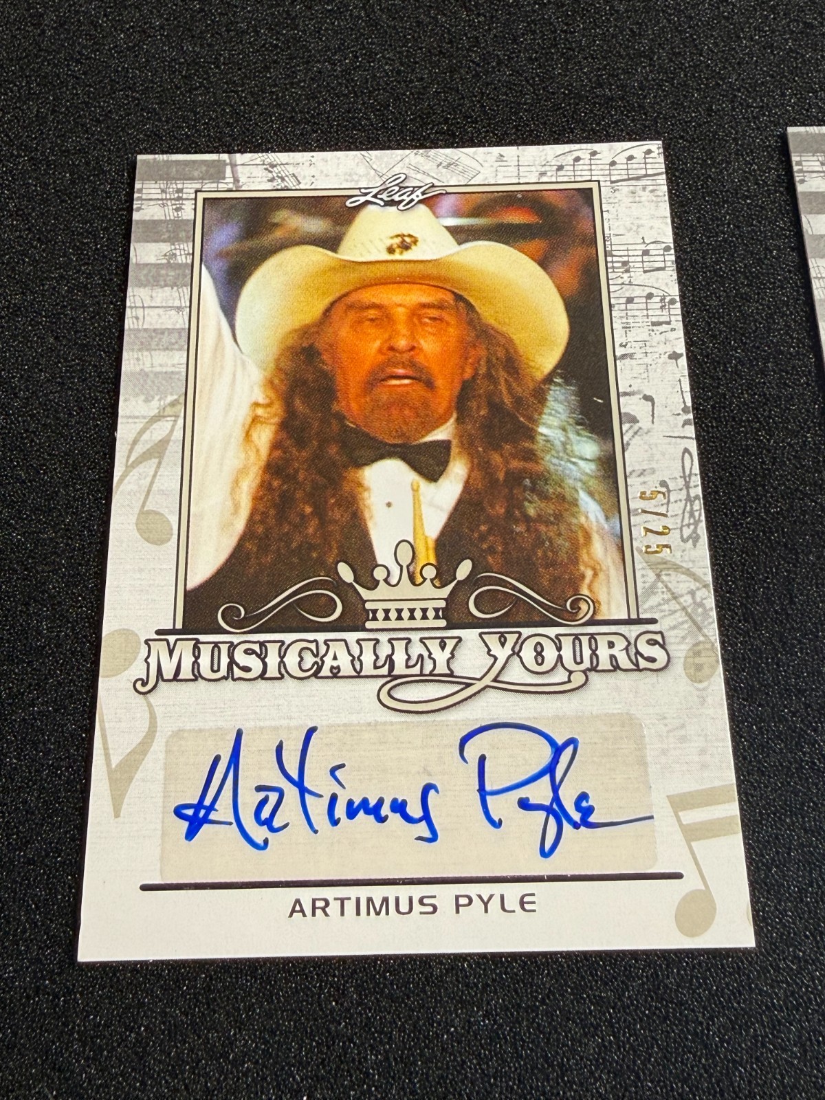 2017 Leaf Pop Century Autograph Auto Musically Yours Artimus