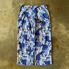 Disney Eeyore Pajama Pants Womens Medium Blue Winnie the Pooh Sleepwear