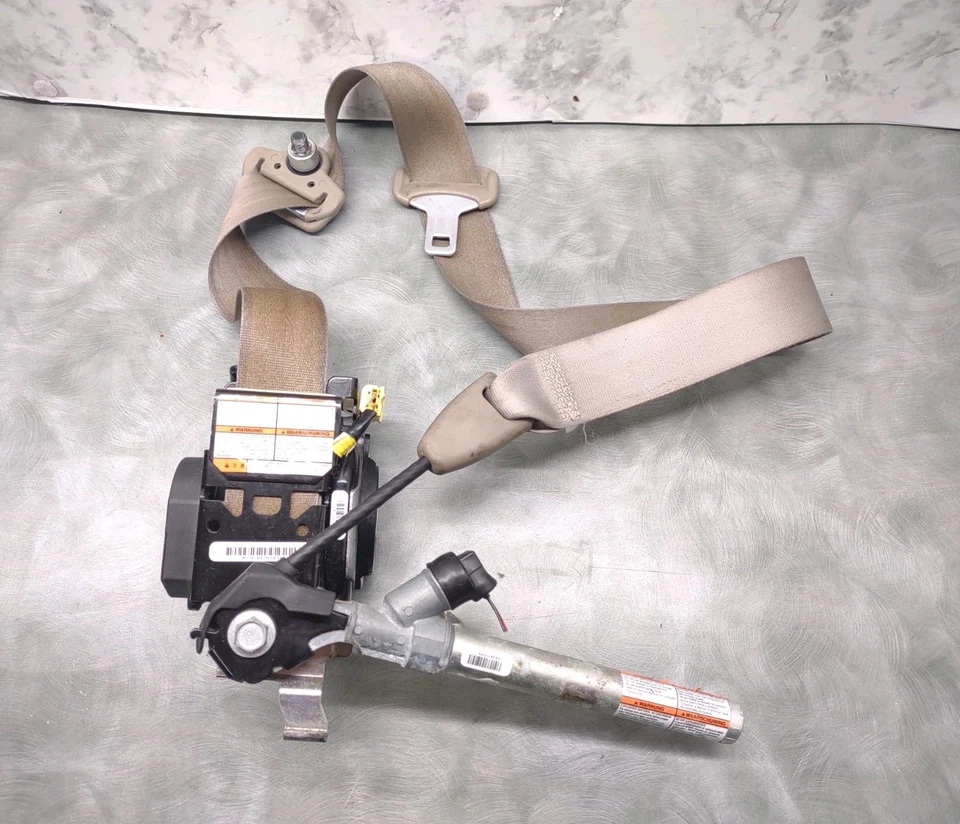 Conjunto retractor cinturón seguridad lado izquierdo conductor Honda Odyssey 2011-2017 gris OEM Foto 2 de 2