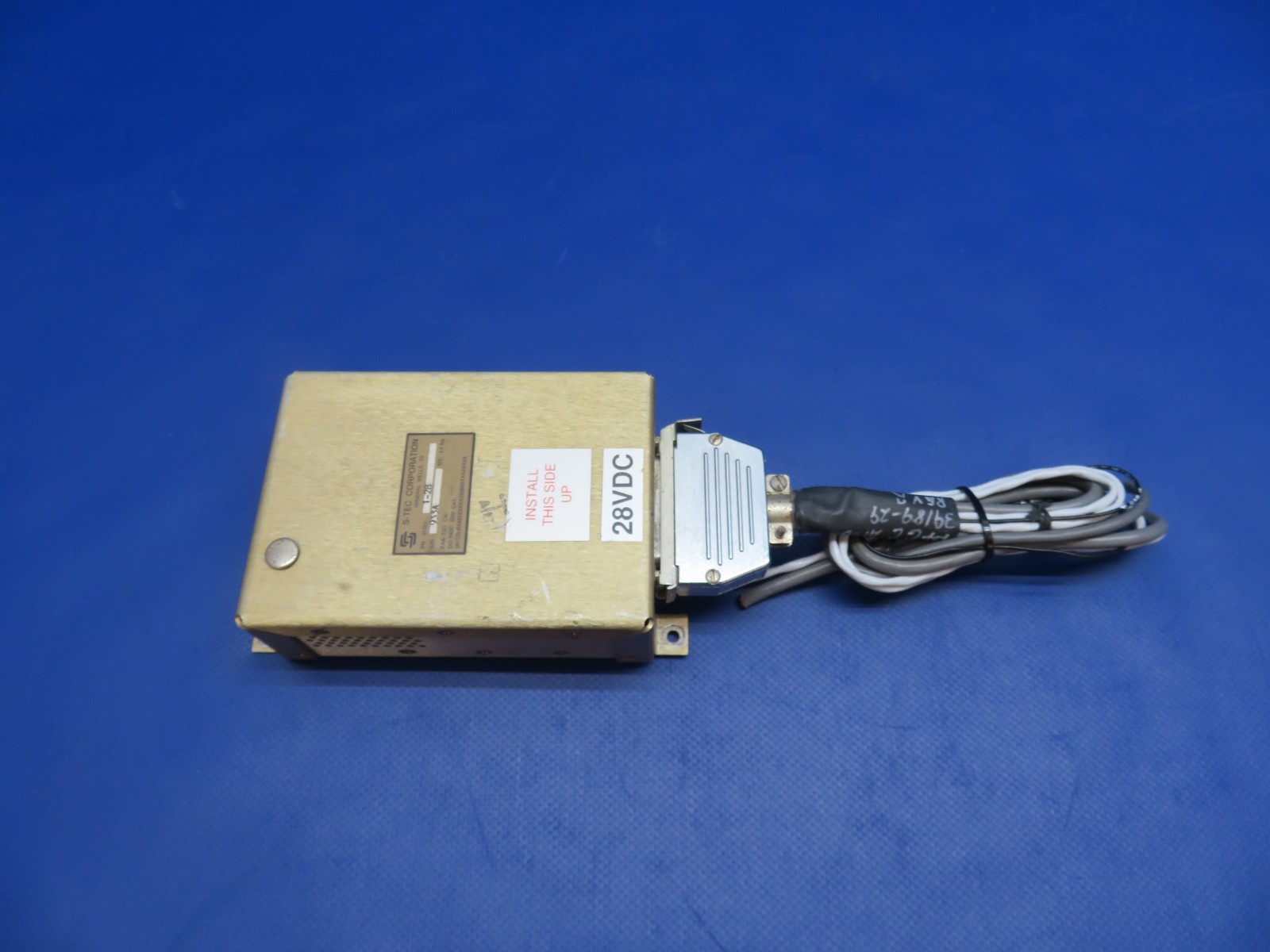 S-Tec Autopilot Computer 28V w/ Connector P/N 01261-1-28 WARRANTY (1125-1729)