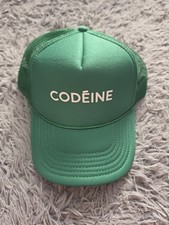 OTTO Green Trucker Hat CODÉINE, One Size, Ad...